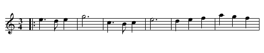 Vals af Boghfoten - staff notation