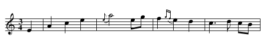 Vals efter Byss-Calle - staff notation