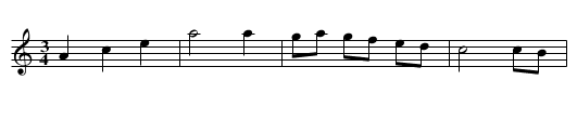 Vals efter Lars Orre Rot - staff notation