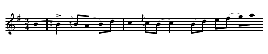 Vals efter Lorens Brolin - staff notation