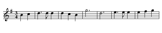 Vals efter R&ouml;st Pe - staff notation