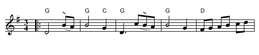 Vals fran Alfta - staff notation