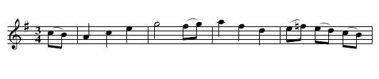 Vals från Jeppo - Viktors vals - staff notation