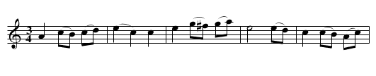 Vals ur Lennart Skoglunds notböker - staff notation