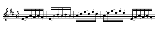 Vals - staff notation
