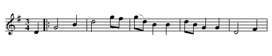 Vals - staff notation