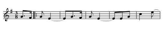 Valse de La Mar (XA 61) - staff notation