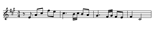 Valse des iles de la madeleine - staff notation