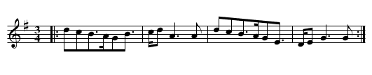 VALSE ECOSSAISE 3 - staff notation