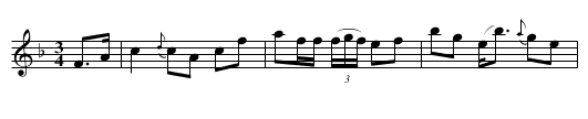 Valse Evéline - staff notation