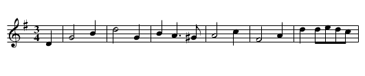 Valse Savoyarde - staff notation
