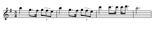 Valse-clog de champagne - staff notation