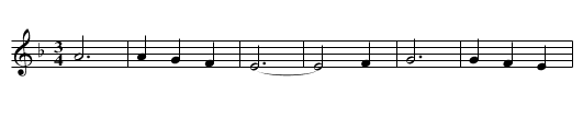 Valzer dei Disertori - staff notation