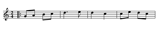 Vamos danzar - staff notation