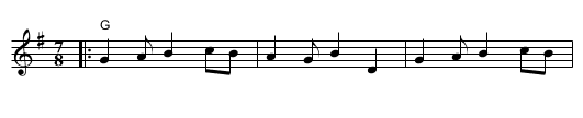 Vangelio - staff notation