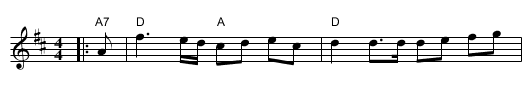 Vanha Haamarssi Pohjanmaalta - staff notation