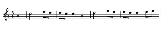 Vanhall's Minuet. TWC.265 - staff notation