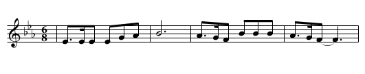 Vaqueira - staff notation