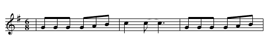 Vaqueira - staff notation