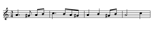 Var det, var det du? - staff notation