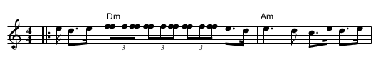 Varis Hasapikos II - staff notation