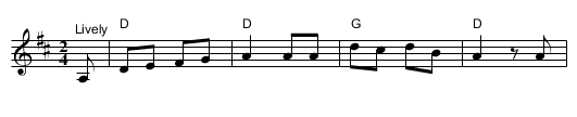 V&aring;rsang - staff notation