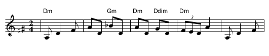 Varshaver Freylekhs - staff notation