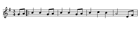 Varsouviana (Shoe the Donkey) - staff notation