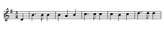 Varsovienne [2] - staff notation