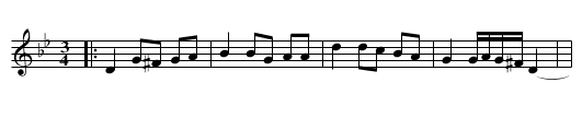 V&aring;rvindar friska - staff notation