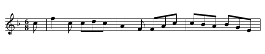 Vauxhall Dance - staff notation