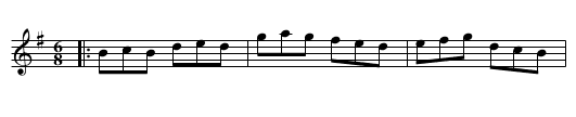 Vauxhall Gipsey, the  - staff notation