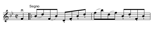 VELOCIPEDE -- HORNPIPE - staff notation