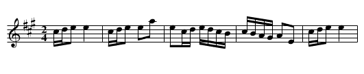 Vernon for ever. JJo3.189 - staff notation