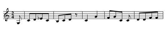 VERSTOHLEN GEHT DER MOND AUF - staff notation