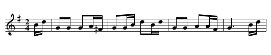 Vetter Hannes (Rheinlaender) - staff notation