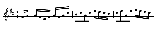 Victor Bowden's Hornpipe. GHW..075 - staff notation