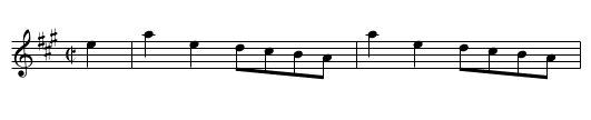 Victoria Hornpipe [1] - staff notation