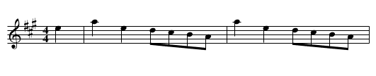 Victoria Hornpipe - staff notation