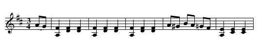 Victoria, The - staff notation