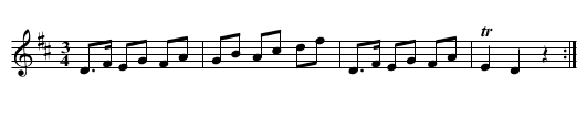 Vid majstången - staff notation