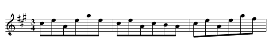 Viechtwangerischer Tanz ex A, nr. 5 - staff notation