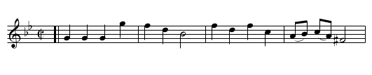 Vienna - staff notation