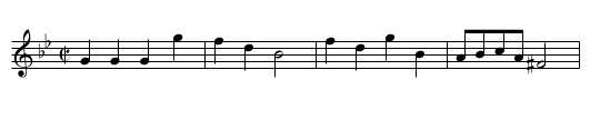 Vienna - staff notation