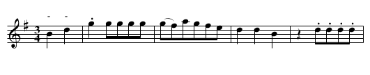 Vier Laendler - staff notation