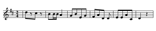 Vierter Tanz (Band 1), S. 267 - staff notation