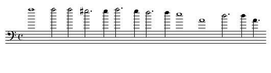 VII. Deare, if you change - staff notation