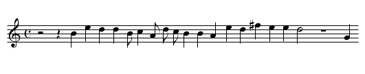 VII. Say love if ever thou didst find, - staff notation