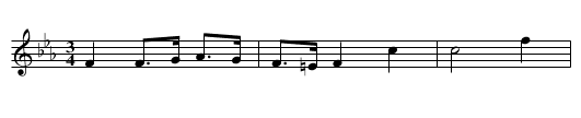 Villeman - staff notation