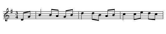 Vincent Campbell's Mazurka #1 - staff notation